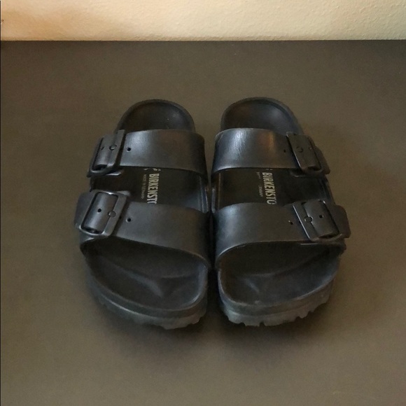 gray waterproof birkenstocks